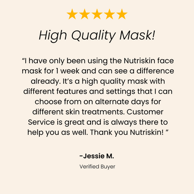 Silicone Wrinkle Clearing Light Therapy Face Mask (FREE Neck & Décolleté Mask Included $399 Value)