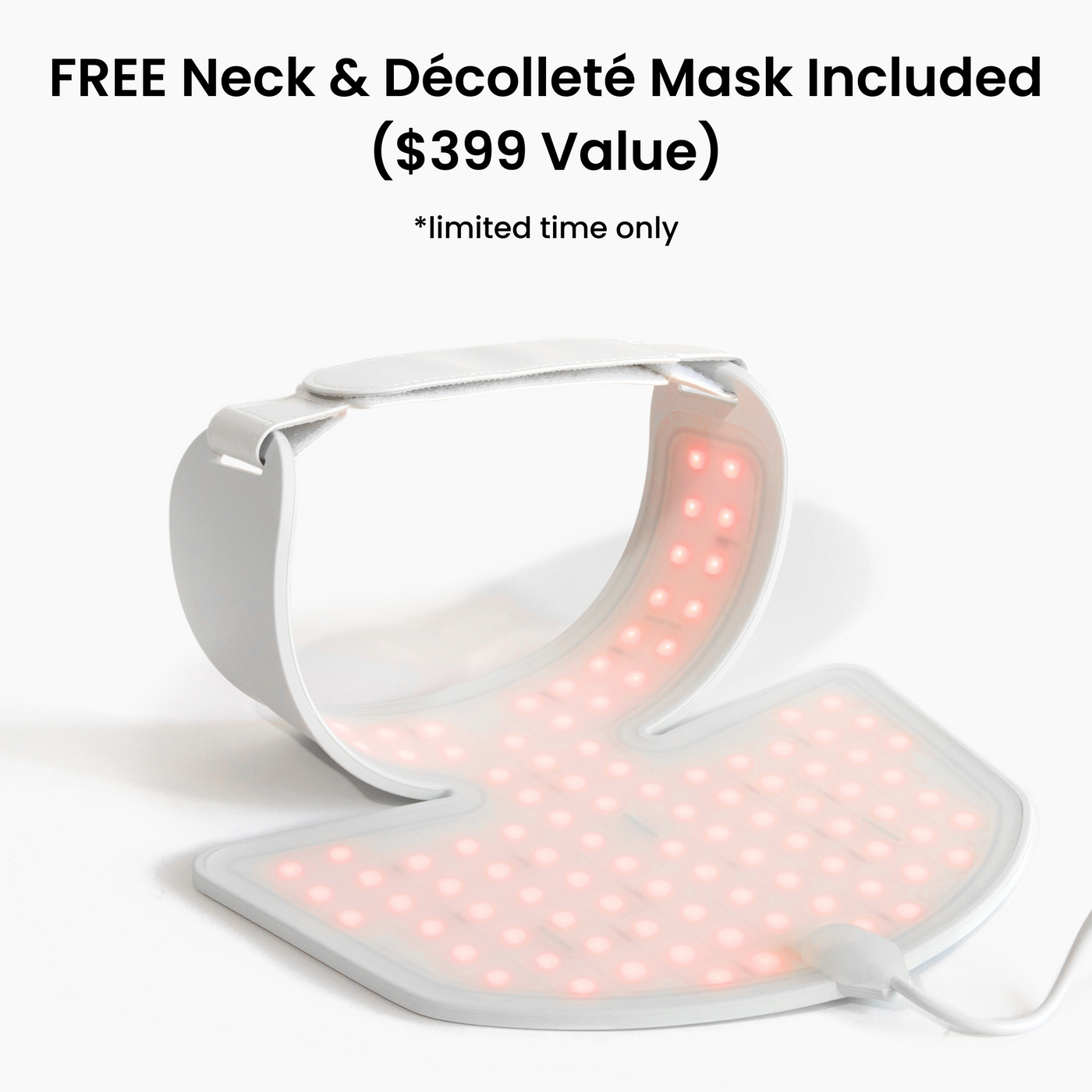 Silicone Wrinkle Clearing Light Therapy Face Mask (FREE Neck & Décolleté Mask Included $399 Value)